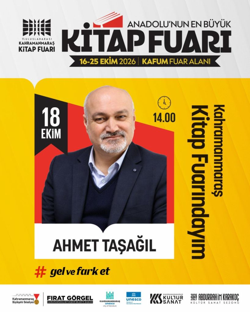 Anadolu’nun En Büyük Kitap Fuarı’nda Pazar Günü de Edebiyat Şöleni Yaşanacak