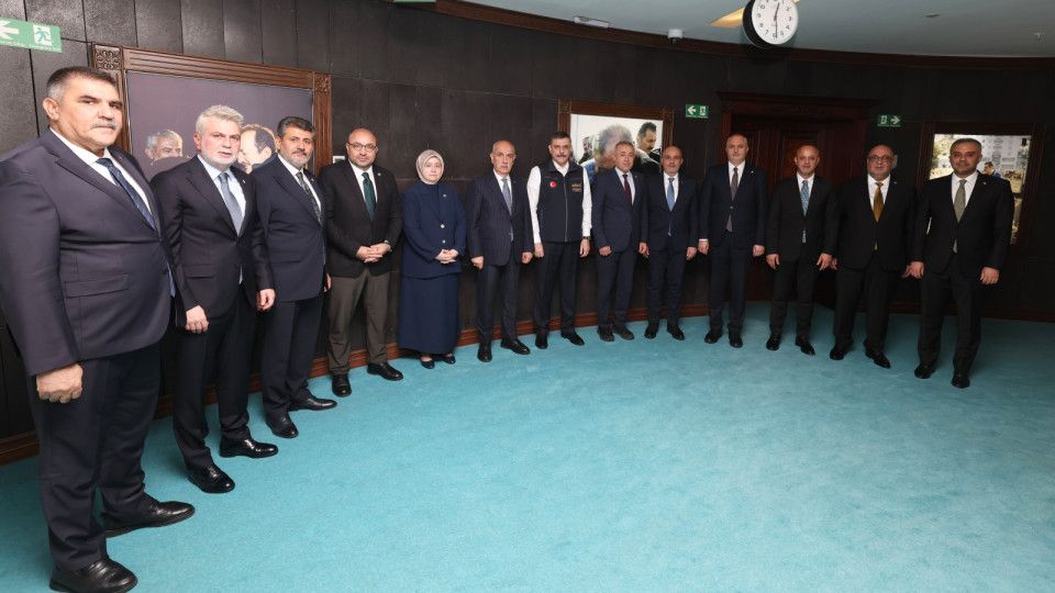 AK Parti Kahramanmaraş Heyetinden İçişleri Bakanı Çiftçi’ye Ziyaret