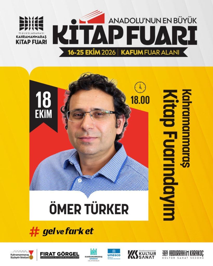 Anadolu’nun En Büyük Kitap Fuarı’nda Pazar Günü de Edebiyat Şöleni Yaşanacak