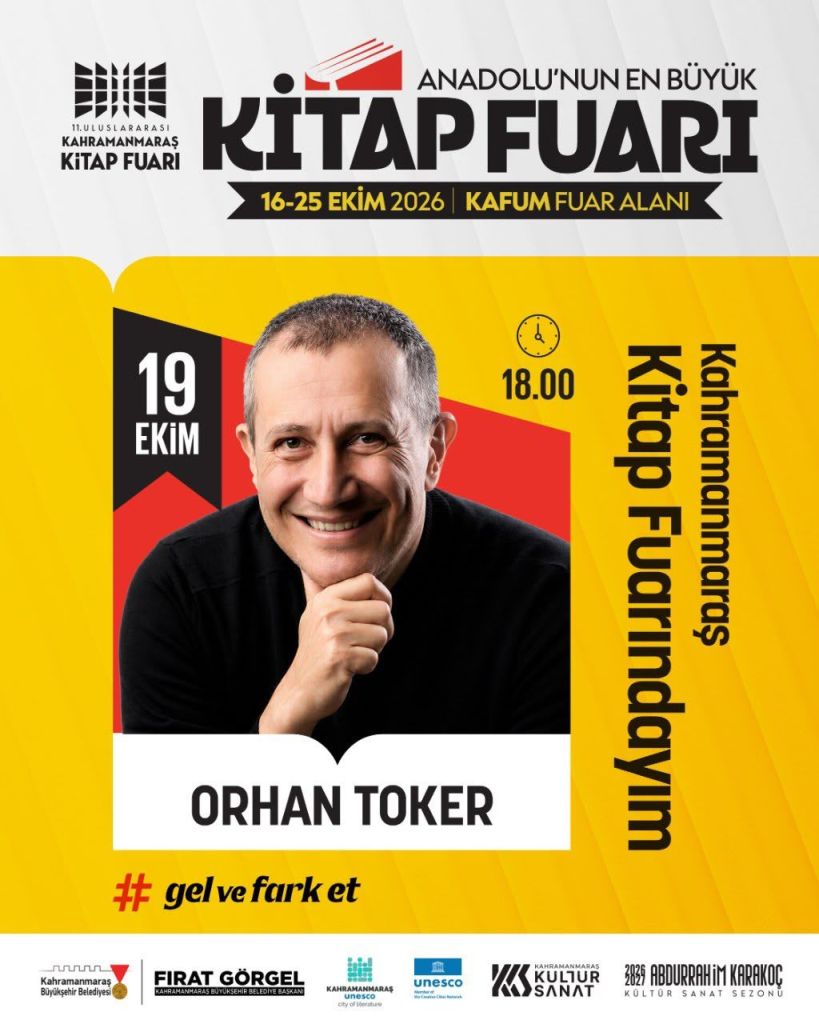 Kitap Fuarı’nda Pazartesi Günü Zengin ve Toker Okurlarla Buluşacak